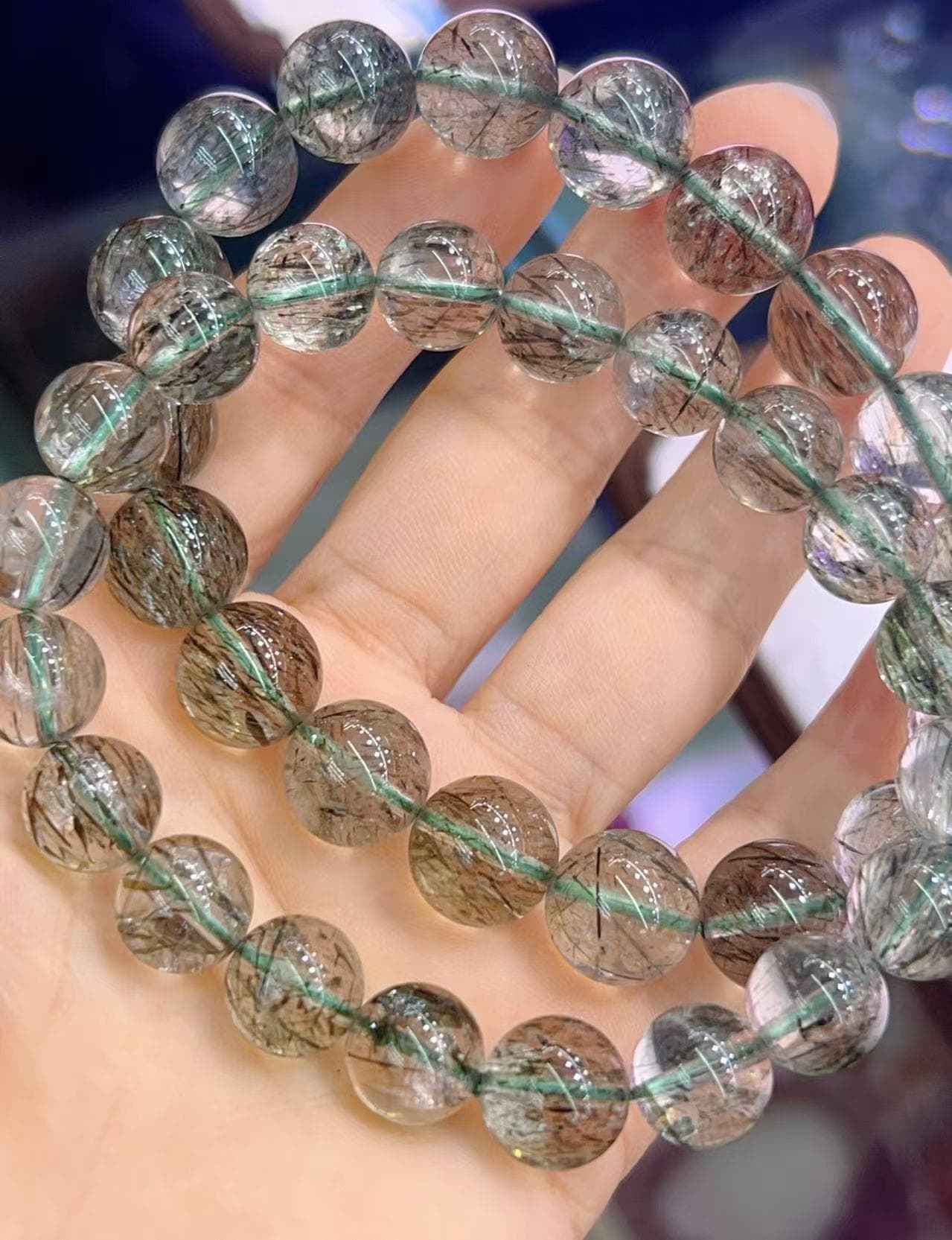 Green Rutilated Quartz