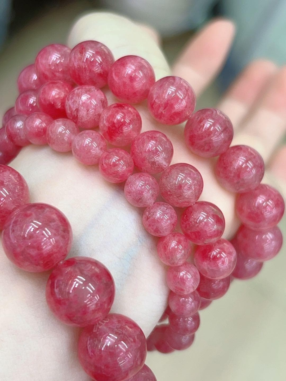 Rhodonite — Rose Pink