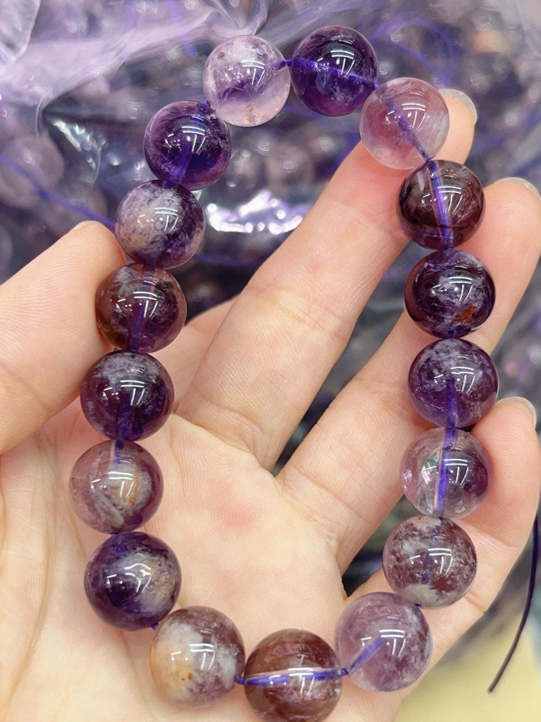 Purple Phantom Quartz